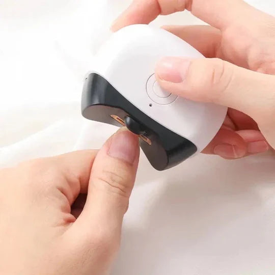 Electric Automatic Nail Clippers With Light Trimmer