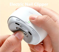 Electric Automatic Nail Clippers With Light Trimmer