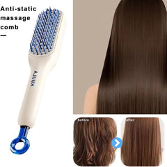 Self Cleaning Telescopic Hair Brush – Anti Static & Tangle Free